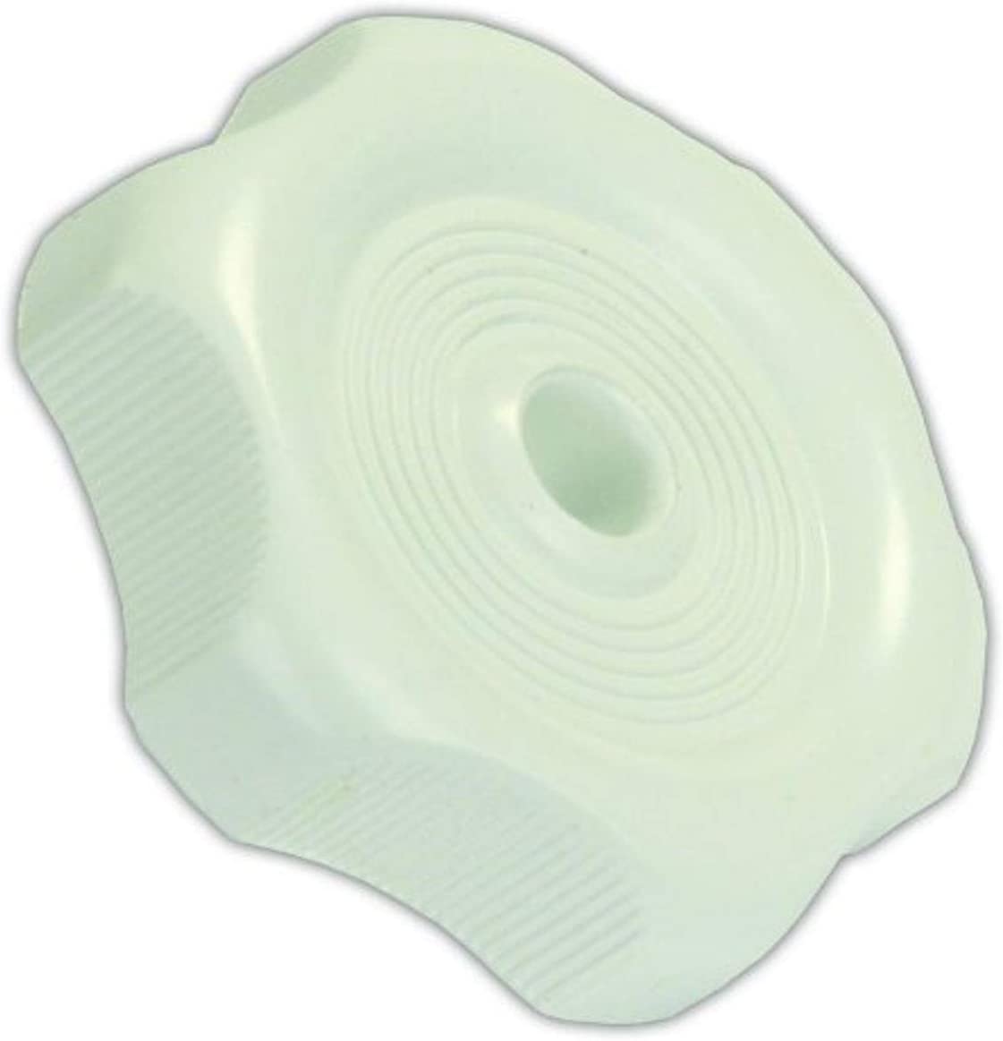 JR Products 20355 White Window Knob