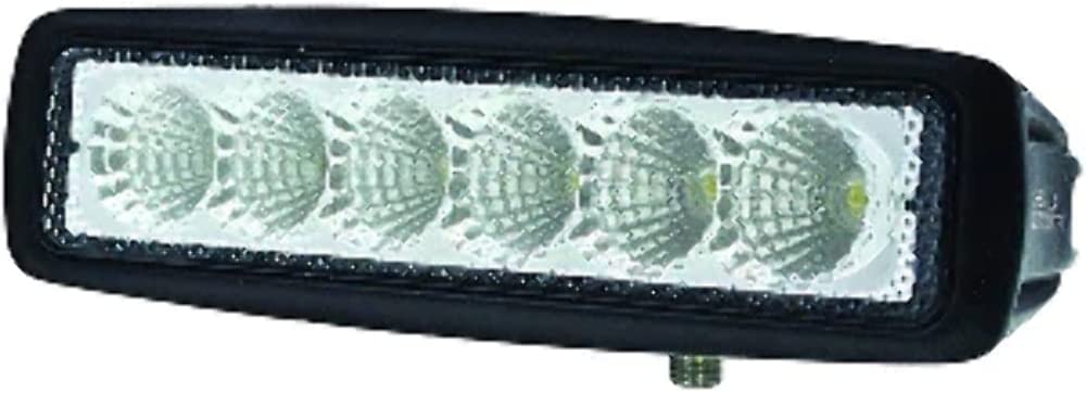 HELLA Marine Value Fit Mini 6 LED Flood Light Bar - Black