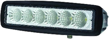 HELLA Marine Value Fit Mini 6 LED Flood Light Bar - Black