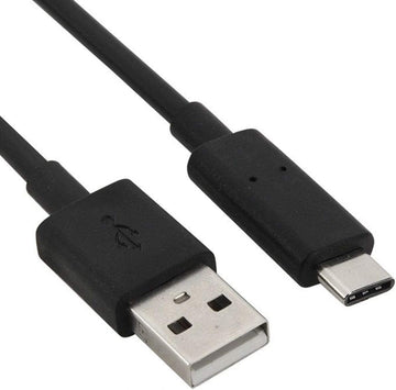 3'Type C USB Cable Black