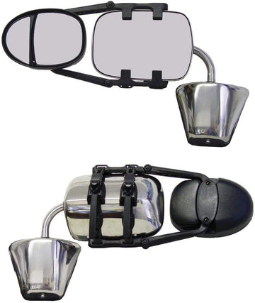 Prime Products 30-0083 Dual Head XLR Ratchet Clip-On Mirror