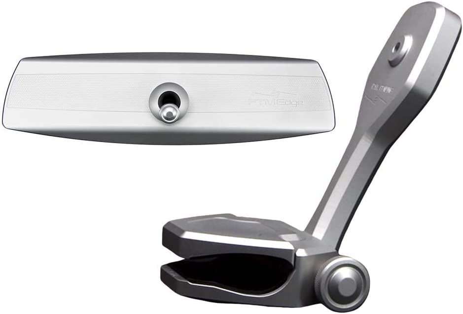 PTM Edge Mirror/Bracket Kit w/VR-140 Elite Mirror & ZXR-320 (Silver)