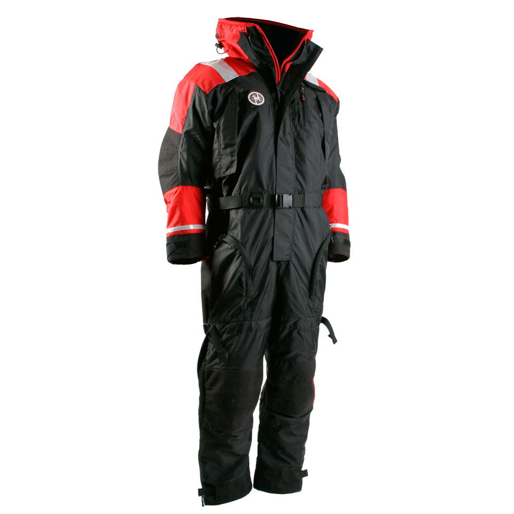First Watch Anti-Exposure Suit - Black/Red - XXX-Large