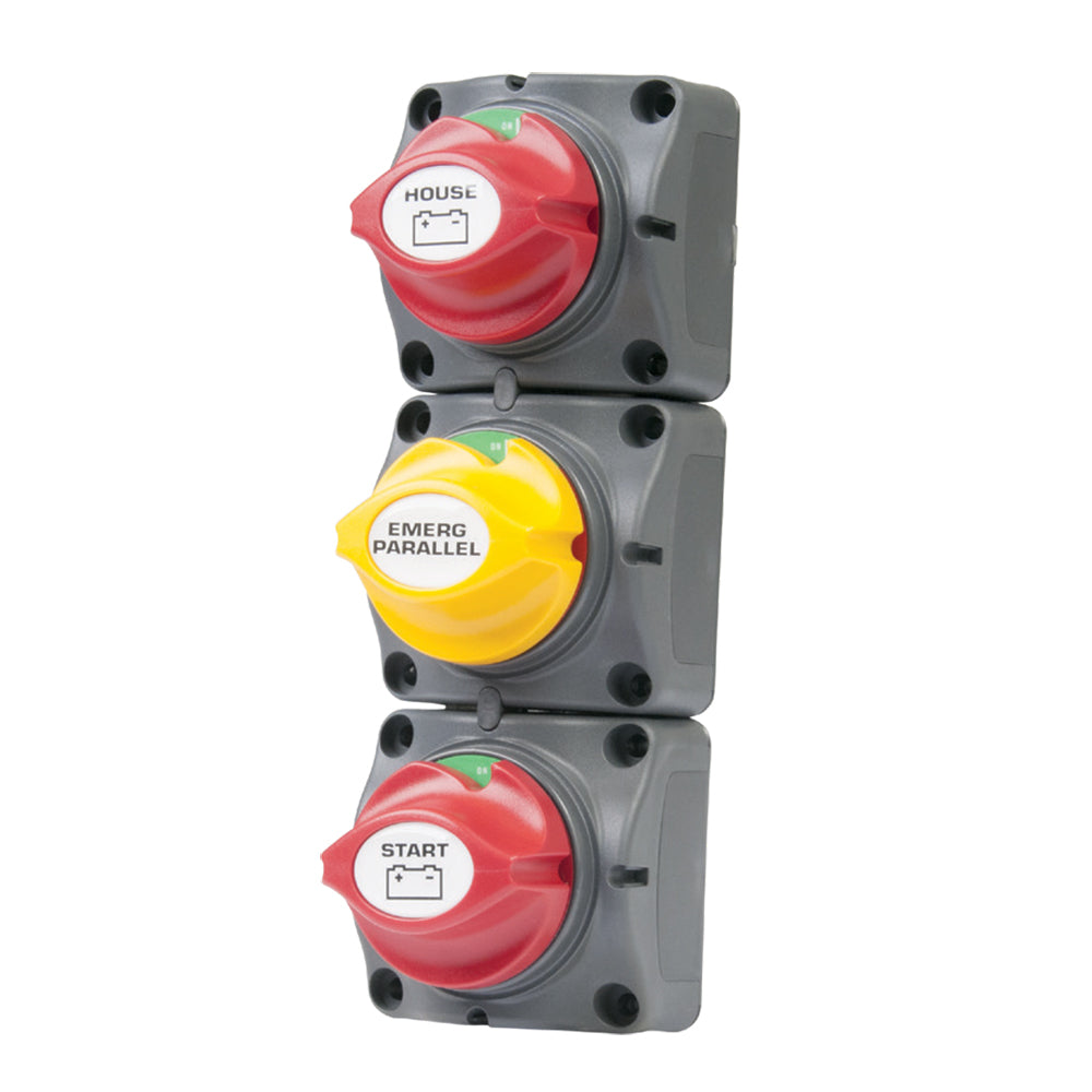 BEP Marine 715-V BEP Battery Dist. Cluster w/2 Banks - Vertical Mount