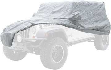Smittybilt Full Climate Jeep Cover (Gray) - 835