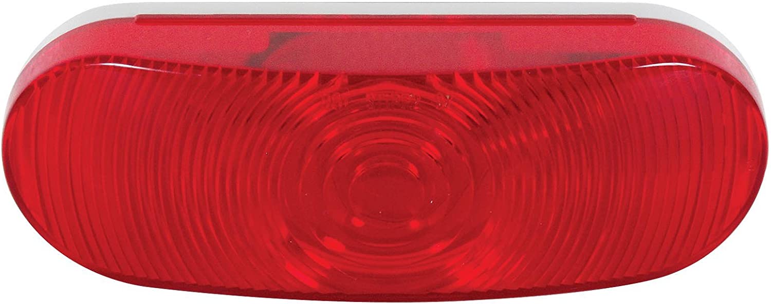 Husky 17660 Red 6" Oval Tail Light
