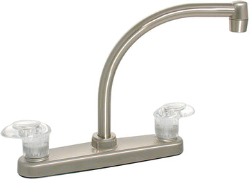 Valterra Phoenix Faucets by PF221402 Catalina Two-Handle 8" Kitchen Faucet with Hi-Arc Spout - Brushed Nickel