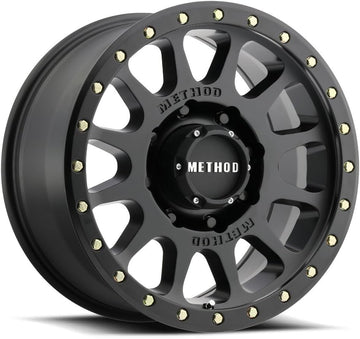 Method Race Wheels NV MR305, 18x9 with 8x180 Bolt Pattern - Matte Black- MR30589088518H