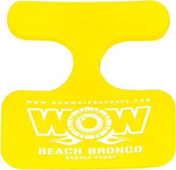WoW Sports 14-2150 Beach Bronco Floating Pool Seat, Saddle Float, Yellow