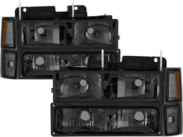 Spyder Auto HD-JH-CCK88-AM-SM-SET Crystal Headlight Smoke
