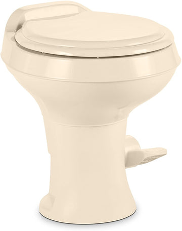 Dometic 300 Series Standard Height Toilet, Bone Standard Height Bone
