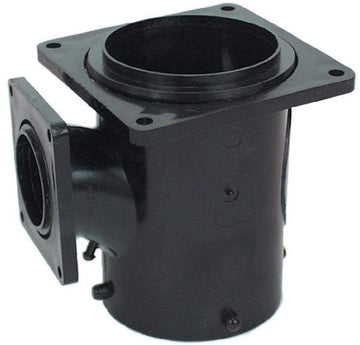 Valterra T1010 3" San Tee Reducing with 3" Bayonet x 3" and 1-1/2" Rotating Flange