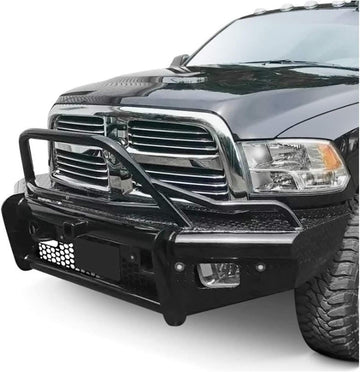 Ranch Hand Btd101Blrs - Legend Bullnose Series Full Width Black Front Hd Bumper with Pre-Runner Guard