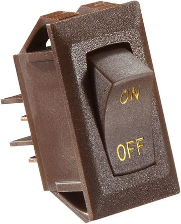 RV Designer Collection S273 Rocker Switch 10A W/Gold Text