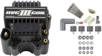 MSD 826123: Ignition Coil, Hvc-Iii W/Cs, Black