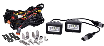 KC HiLiTES 519 LED Backup Flood Light System (C Series C2 Pair), 1 Pack