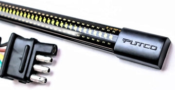 Putco 92010-60 RED Blade LED Tailgate Light Bar 60 in. Blade LED Light Bar w/Blis and Trailer Detection RED Blade LED Tailgate Light Bar