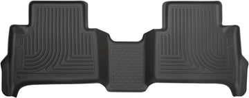 Husky Liners 19111 Black 2nd Seat Floor Liner Fits 15-19 Colorado/Canyon Crew Cab Weatherbeater 2nd Seat Floor Mat Crew Cab