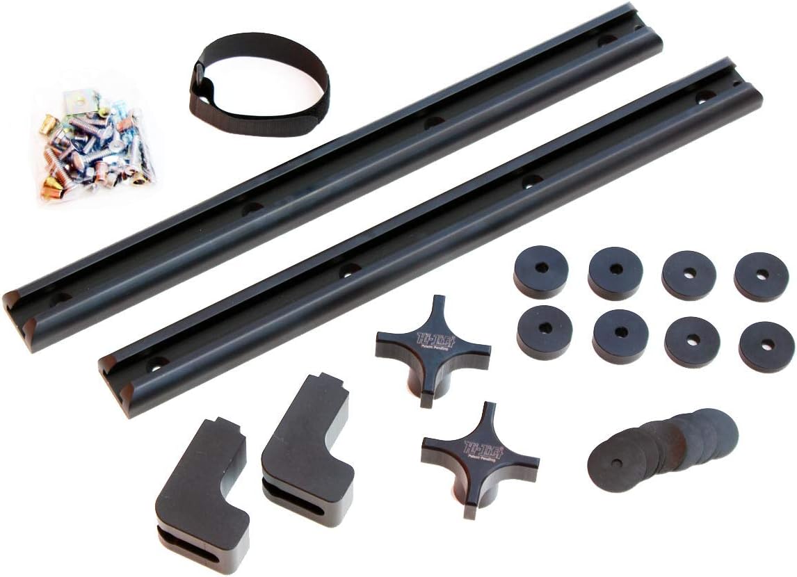 Hi-Lift TT-1000 Trail Trak Mounting System, Black