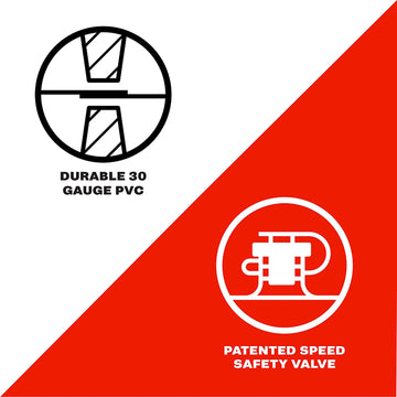 Airhead Towable Orb with Rope, Blue