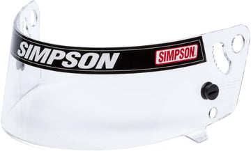 Simpson Shield (Shark/VudoSA10) (Clear, One Size)