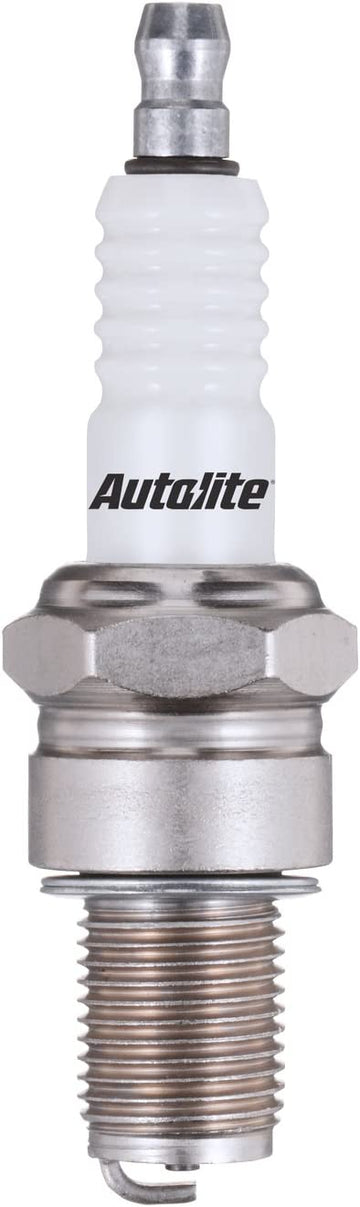 Autolite 404 Copper Resistor Automotive Replacement Spark Plugs (4 Pack)
