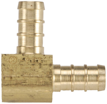 BestPEX 51138 Metal Brass Elbow, 0.375" Size