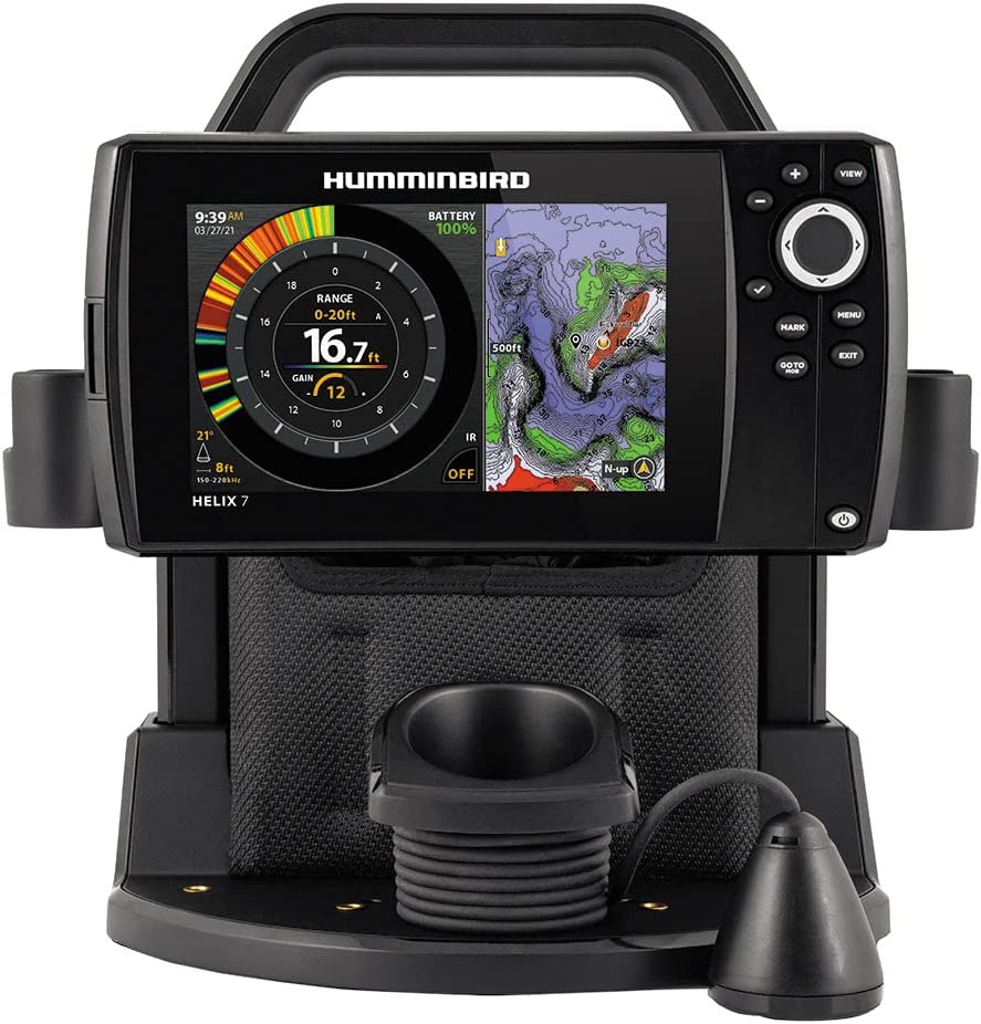 Humminbird 411750-1 ICE Helix 7 Chirp GPS G4 Fish Finder
