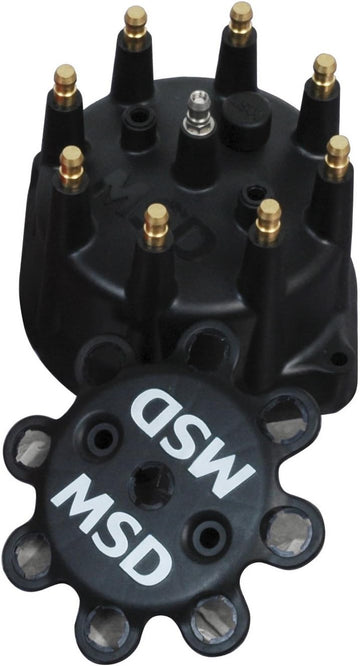 MSD Ignition 84313 Black Small Distributor Cap