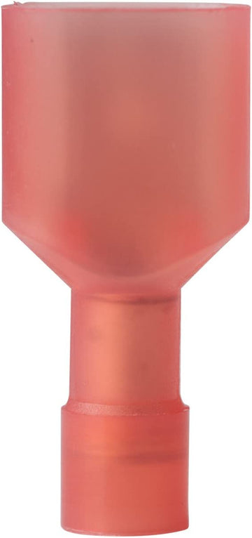 Ancor Marine Grade Electrical Nylon Insulated Double Crimp Funnel Entry Fully Insulated Disconnects with Insulation Grip Male 22 to 18-Gauge 100 Pack