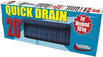 Valterra D04-0046 Quick Drain Standard RV Sewer Hose - 20' (Boxed) 20 Foot