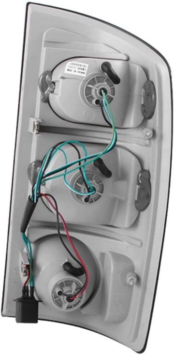 Anzo USA 211045 Dodge Ram Black Tail Light Assembly - (Sold in Pairs)
