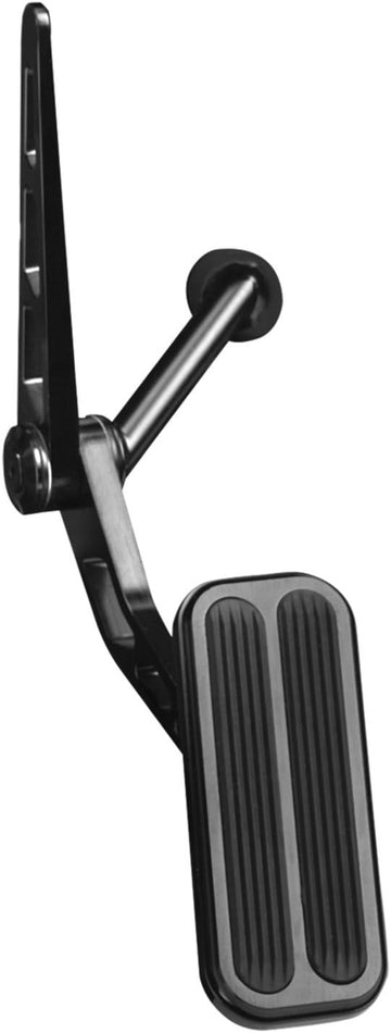 Lokar XBAG-6074 Black Billet Gas Pedal with Rubber