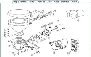 Jabsco Water Pump Seal & Retainer - Itt