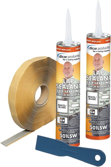 Dicor RA230KIT Seal-Tite Rooftop Accessory Installation Kit for RV Roofing
