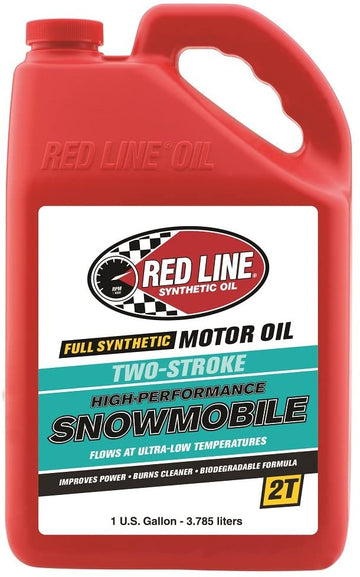 Red Line 41005 2-Stroke Snowmobile Oil - 1 Gallon Jug 1 Gallon (128 Ounces)