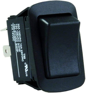 JR Products 13795 Black On/Off SPST H2O Resistant