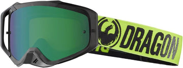 Dragon vert Pause Lumalens vert ionisée + clair MXV MAX MotoX Lunettes One Size