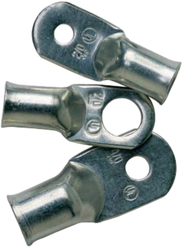 Ancor 242284 Marine Grade Electrical Heavy Duty Tinned Copper Lugs (1/0-Gauge, Size 1/4 Screw, 25-Pack)