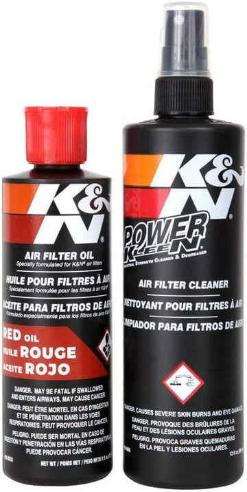 K&N Filters Filter Care Service Kit - Squeeze Red, 8 oz. Squeeze Oil Squeeze Kit