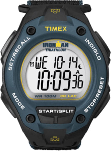 Timex Ironman Core 30 Lap Mega Full Size Black/Blue/Yellow