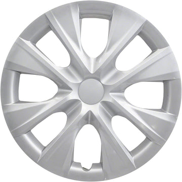 COAST2COAST 52915S Silver Wheel Cover, 4 Pack