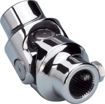 Borgeson 124909 3/4" DD x 9/16"-26 Polished Steering U-Joint