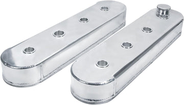 Allstar Performance ALL26210 Chevy LS1 Fabricated Aluminum Valve Covers Without Coil Mount, 1 Pack