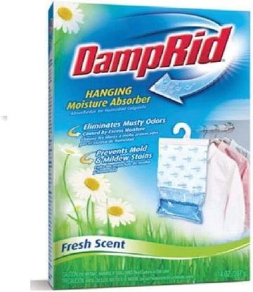 Damprid Hanging Moisture Absorbe, Fresh Scent, 14 oz