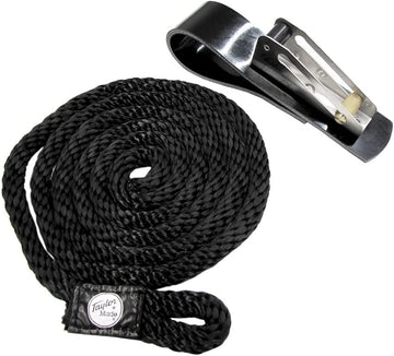 Taylor Made Products Tidy-Ups Boat Fender Adjuster with Fender Rope (Fender Not Included) Black