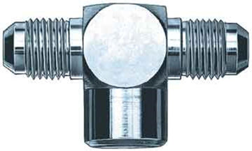 Aeroquip FCM2883 Female Pipe Flare Tee -04AN Dash x -04AN Dash x 1/4 in. Pipe Steel