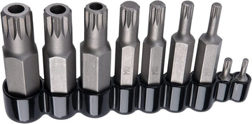 Performance Tool W86024 Master Triple Square Bit (9 Pieces)