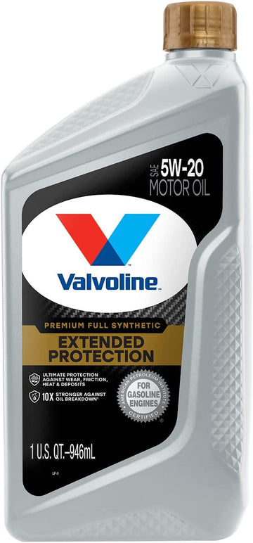 VALVOLINE 891680 VAL EXTENDED PROT FULL SYN 5W20 6/1