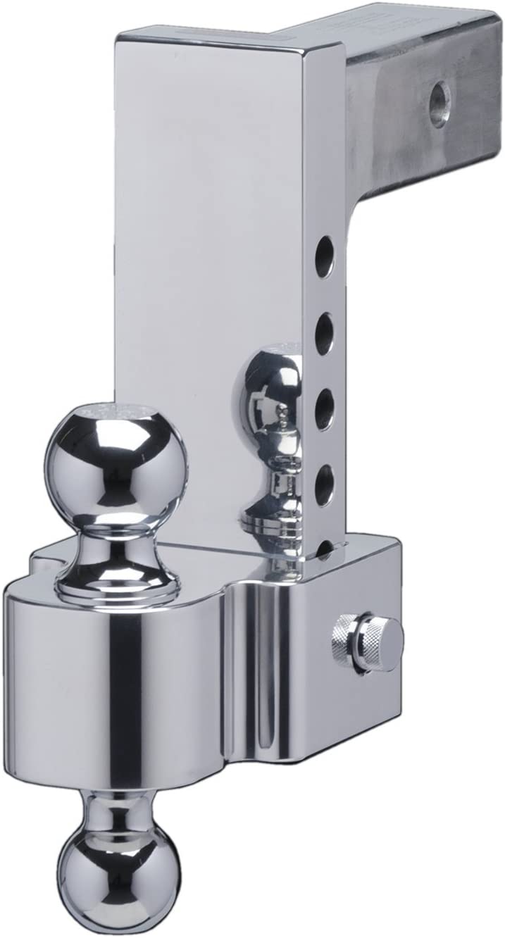 Fastway Flash 42-00-2825 E Series Adjustable Aluminum Ball Mount with 8 Inch Drop and 2.5 Inch Shank 8" Drop